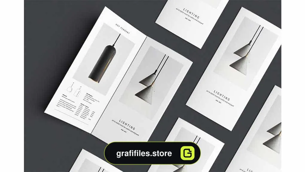 قالب ایندیزاین بروشور C E N T R E – Trifold Brochure