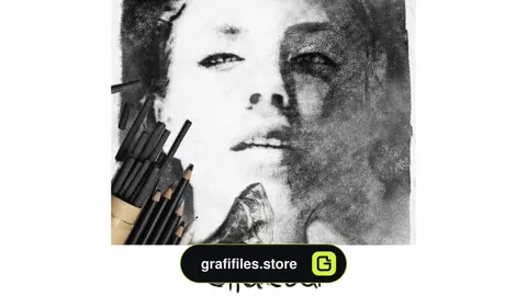 اکشن فتوشاپ Charcoal