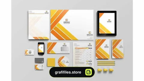 فایل لایه باز ست اداری Corporate Identity Set