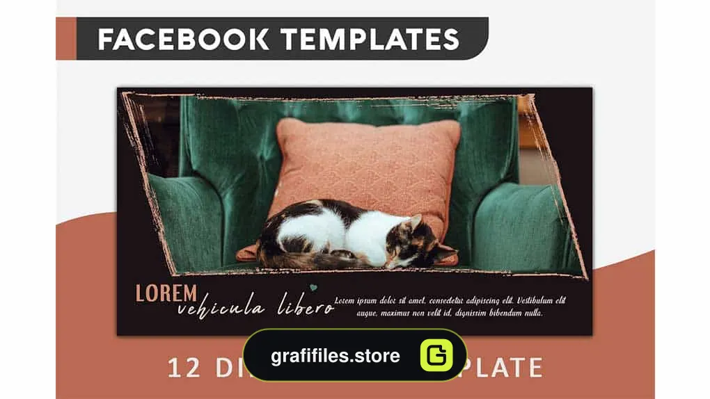 فایل لایه باز کاور فیسبوک Facebook Cover Template