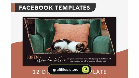 فایل لایه باز کاور فیسبوک Facebook Cover Template