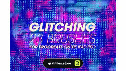 براش Glitching Brushes for Procreate