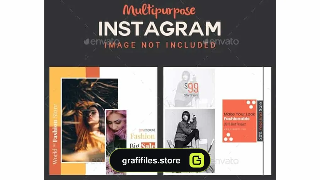 فایل لایه باز اینستاگرام Instagram