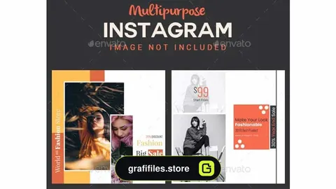 فایل لایه باز اینستاگرام Instagram