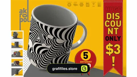 موکاپ ماگ Mugs Mock Up