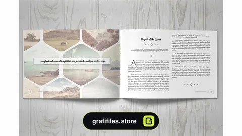 قالب ایندیزاین بروشور Multipurpose Clean Brochure