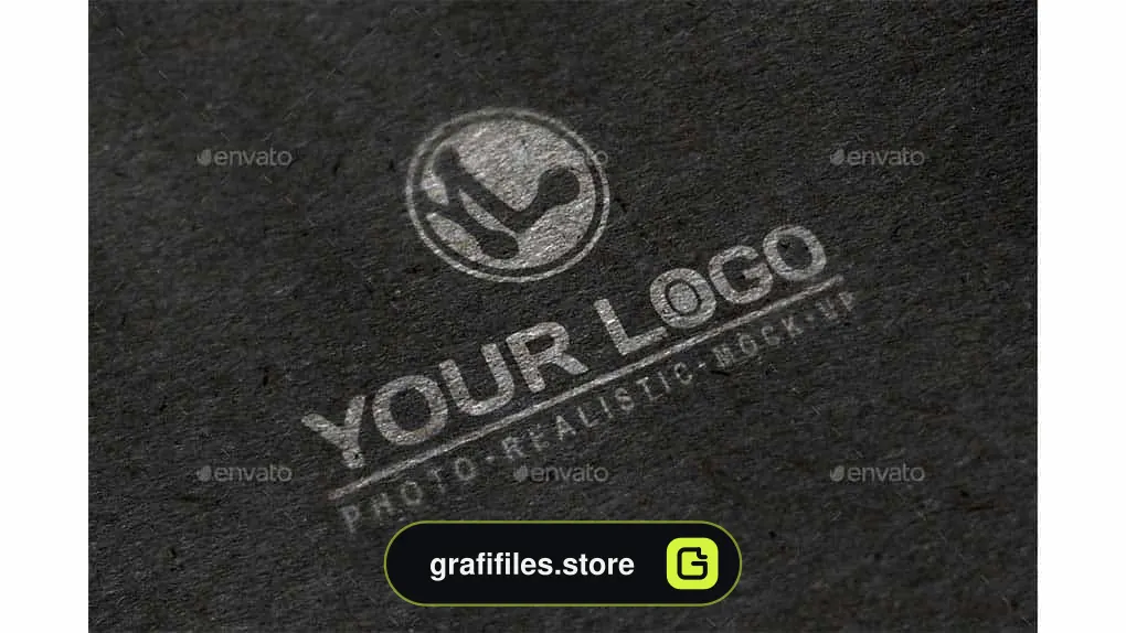 موکاپ لوگو Photo realistic Logo Mockup Pack Vol.2