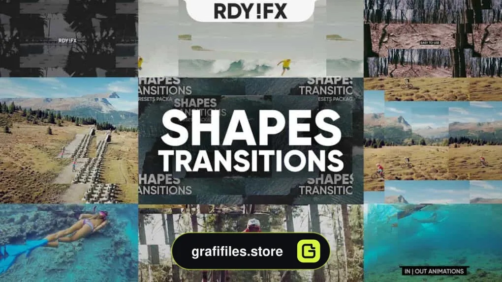 پریست پریمیر ترنزیشن Shapes