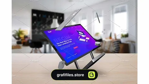 موکاپ مایکروسافت سرفیس