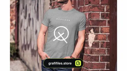 موکاپ تیشرت مردانه T-Shirt Mock-up 4