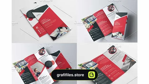 وکتور بروشور سه لت