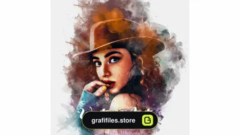 اکشن فتوشاپ نقاشی آبرنگ