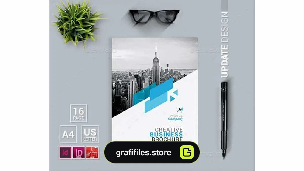 قالب ایندیزاین بروشور Brochure