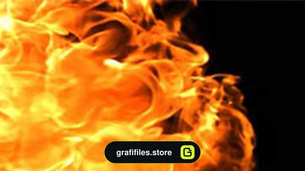 فوتیج شعله آتش Alpha Channel Flames Burning