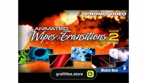 دانلود وایپ و ترانزیشن آماده Animated Wipes and Transitions Collection 2