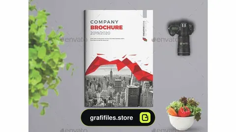 قالب ایندیزاین بروشور Bi-fold Brochure