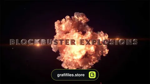 فوتیج انفجار Blockbuster Explosion Pack