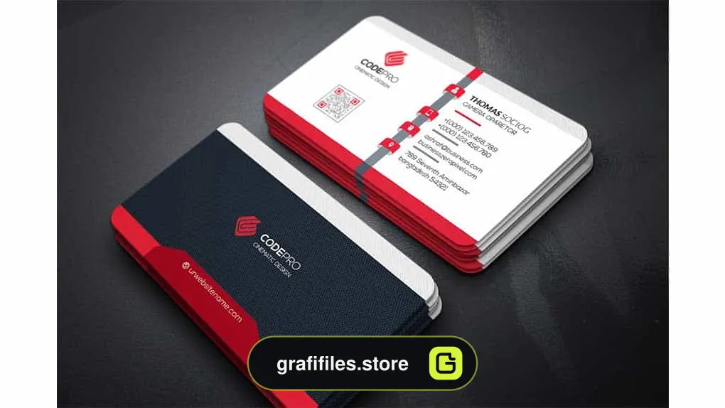 فایل لایه باز کارت ویزیت Business Card 19