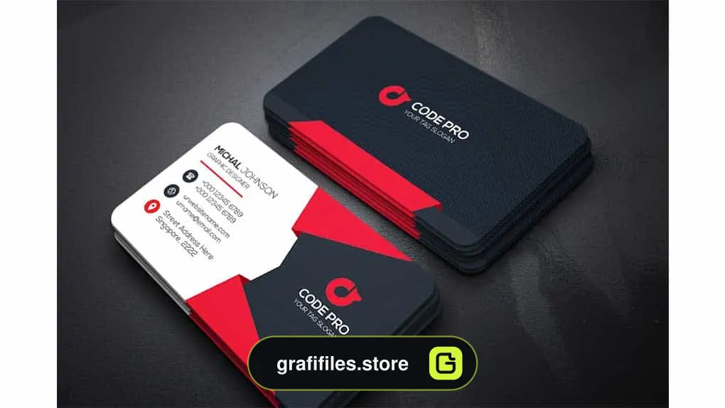 فایل لایه باز کارت ویزیت Business Card 20
