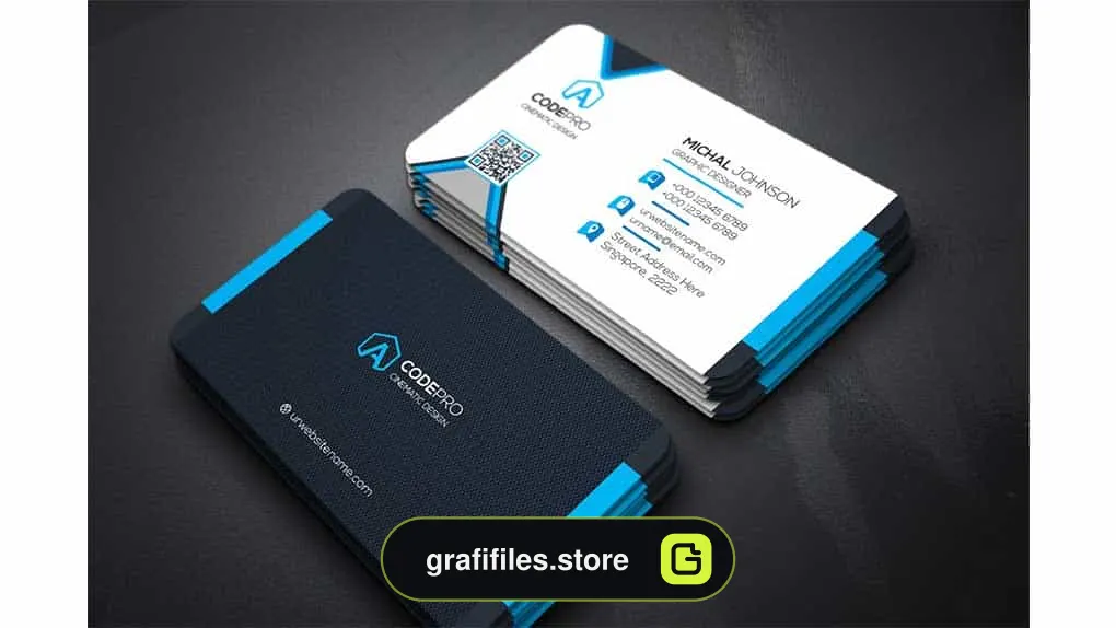 فایل لایه باز کارت ویزیت Business Card 21