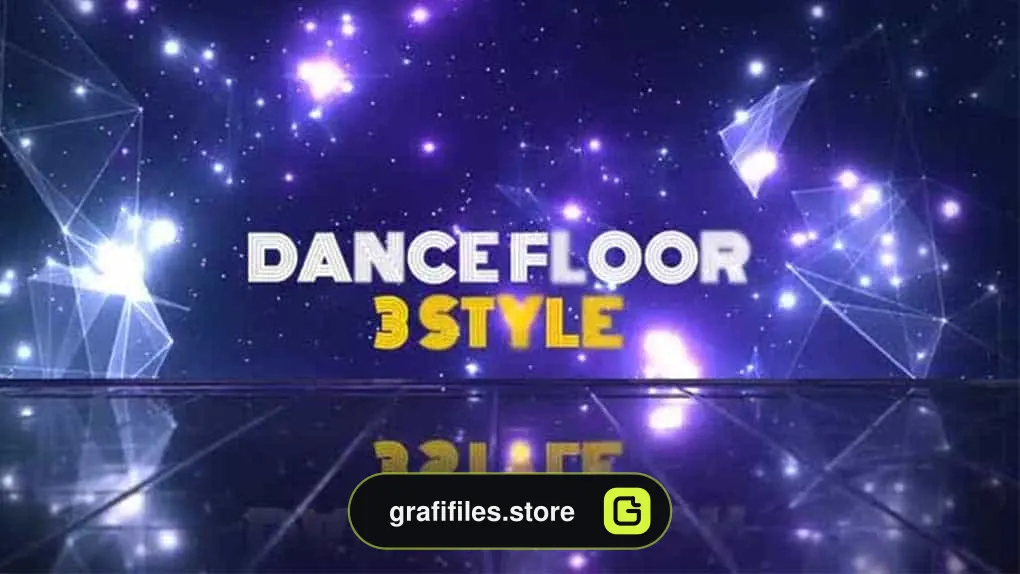 بک گراند موشن گرافیک Dance Floor V.1