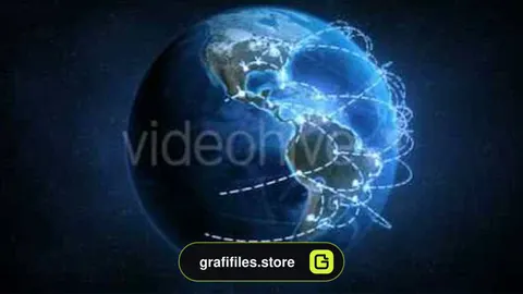 فوتیج کره زمین دیجیتال