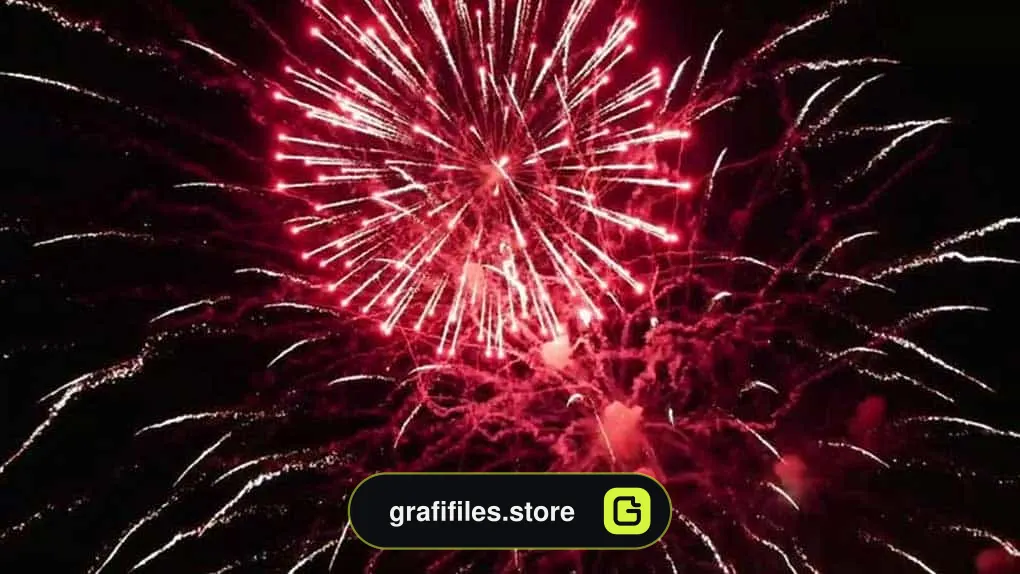 فوتیج آتش بازی Fireworks