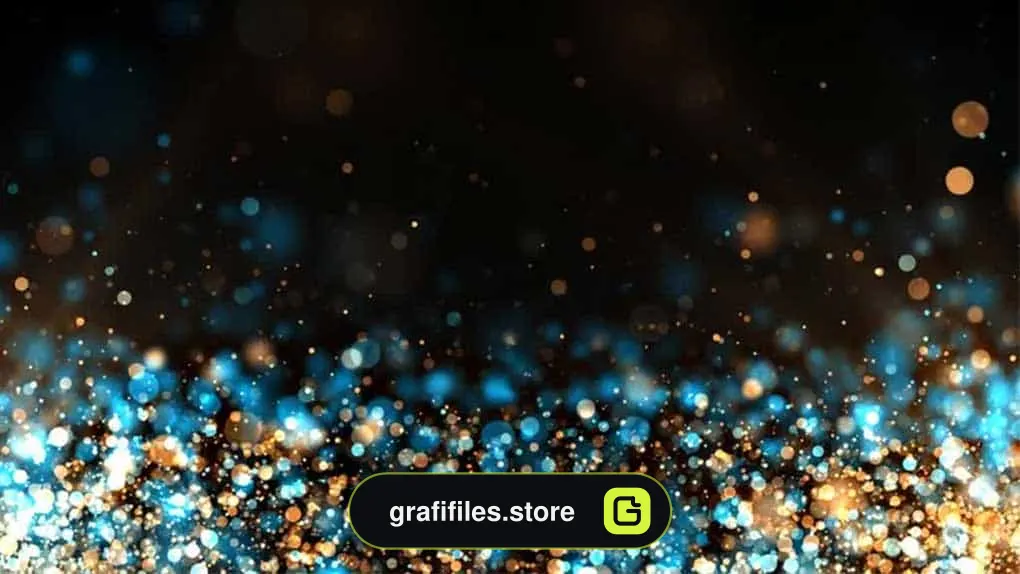 بک گراند موشن گرافیک پارتیکل Glitter Particles Background