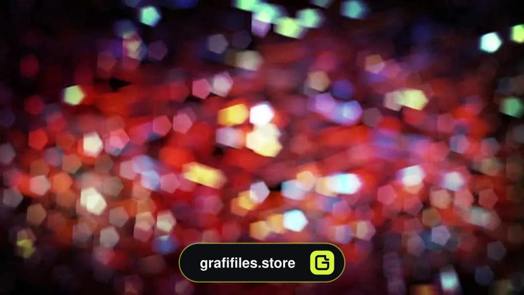 فوتیج بوکه Holiday Bokeh Lights