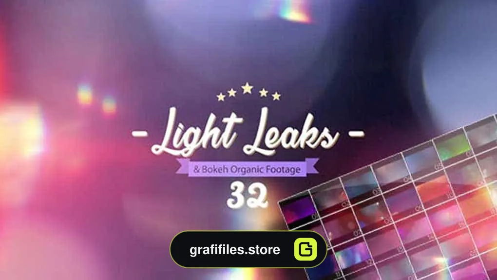 فوتیج افکت نور Light Leaks Pack