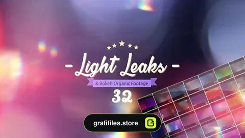 فوتیج افکت نور Light Leaks Pack