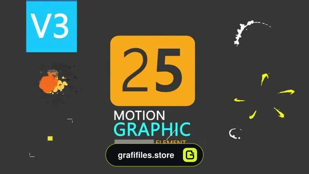 المان موشن گرافیک Motion Graphic Element Pack 3