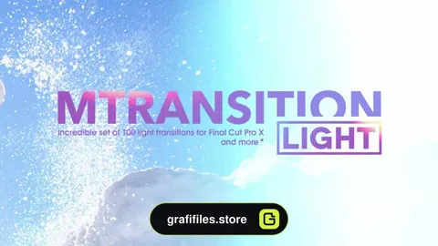 فوتیج ترانزیشن نوری MotionVFX mTransition Light