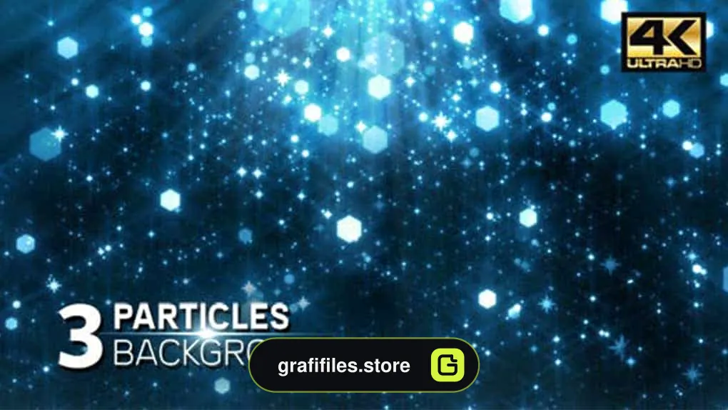 بک گراند موشن گرافیک پارتیکل Particle