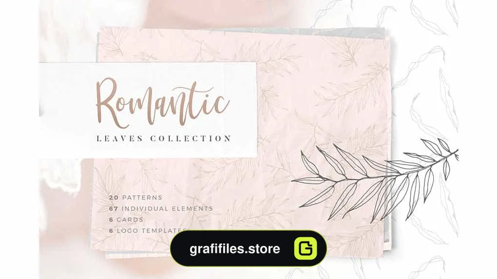 پترن برگ Romantic Leaves Collection