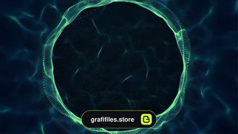 بک گراند موشن گرافیک پارتیکل