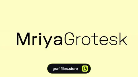 فونت انگلیسی Mriya