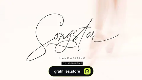 دانلود فونت سبک امضا Songstar