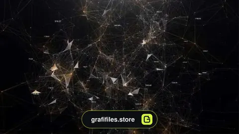 بک گراند موشن گرافیک انتزاعی Abstract World