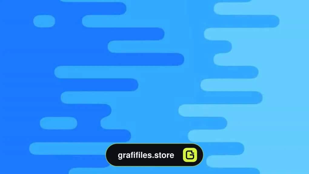 بک گراند موشن گرافیک Blue Curved Bars Loop