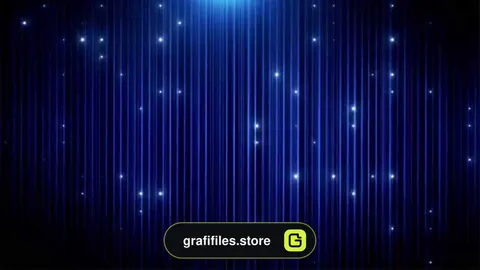 بک گراند موشن گرافیک Blue Glitter VJ