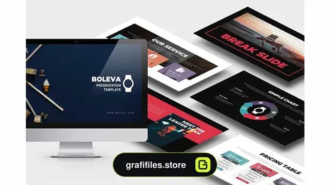 قالب کینوت Boleva : Photo Studio Keynote