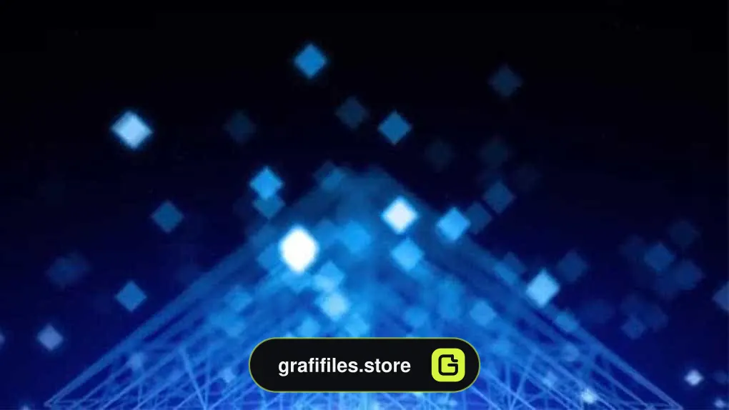 بک گراند موشن گرافیک Bright Lights Overlays