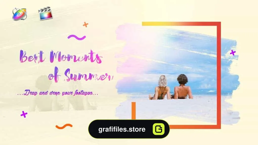 پروژه فاینال کات پرو اسلایدشو Bright Summer Slideshow