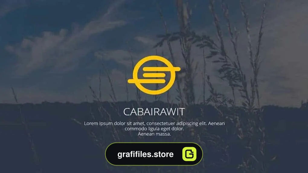 قالب پاورپوینت Cabairawit PowerPoint Template
