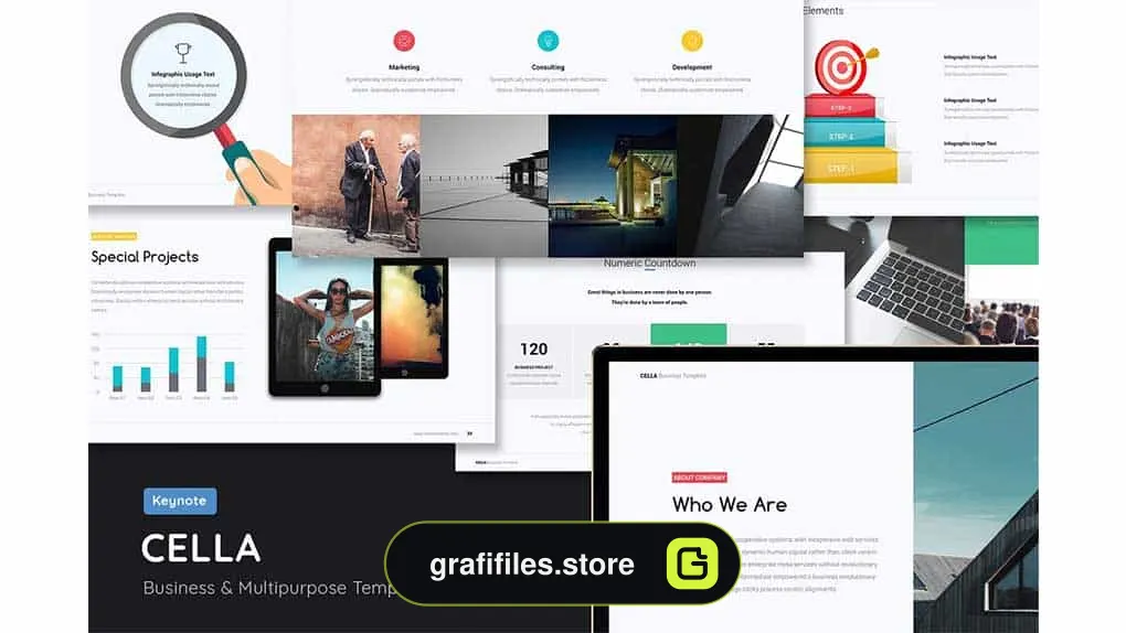 قالب کینوت Cella – Business Template