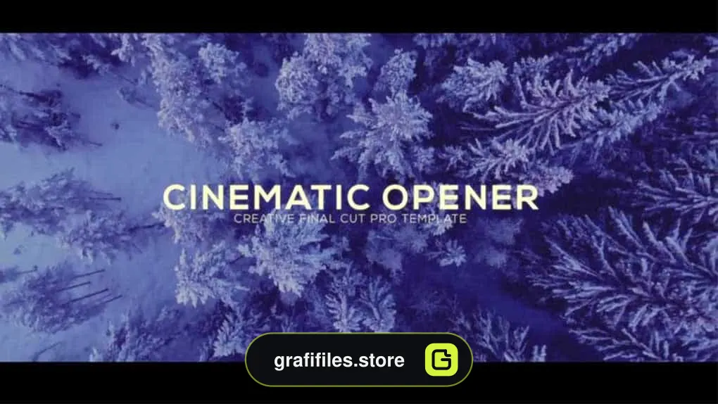 پروژه فاینال کات پرو وله Cinematic Opener