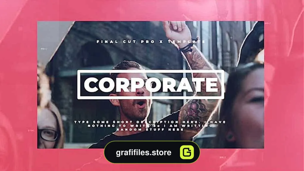 پروژه فاینال کات پرو تیزر معرفی کسب و کار Corporate