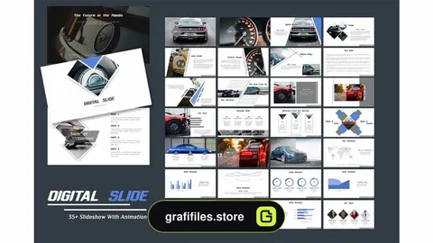 قالب پاورپوینت DIGITAL SLIDE