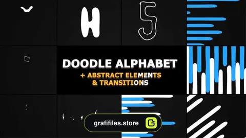 ترانزیشن Doodle Alphabet And Transitions